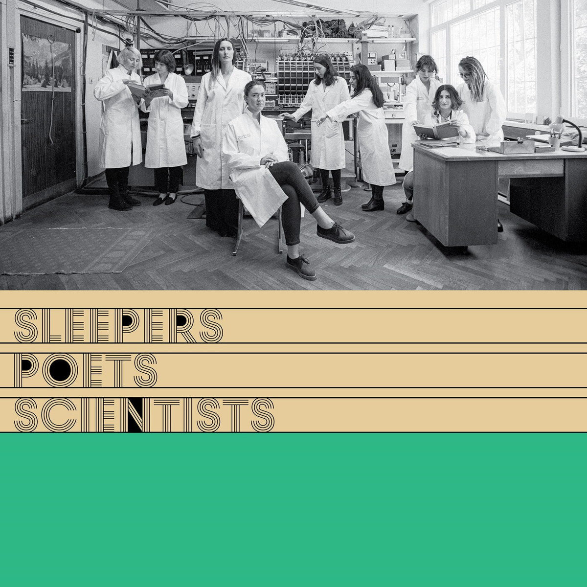 Various Artists – Sleepers Poets Scientists vinyl record cover