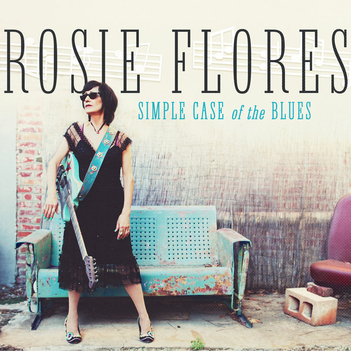 Rosie Flores – Simple Case of the Blues vinyl cover