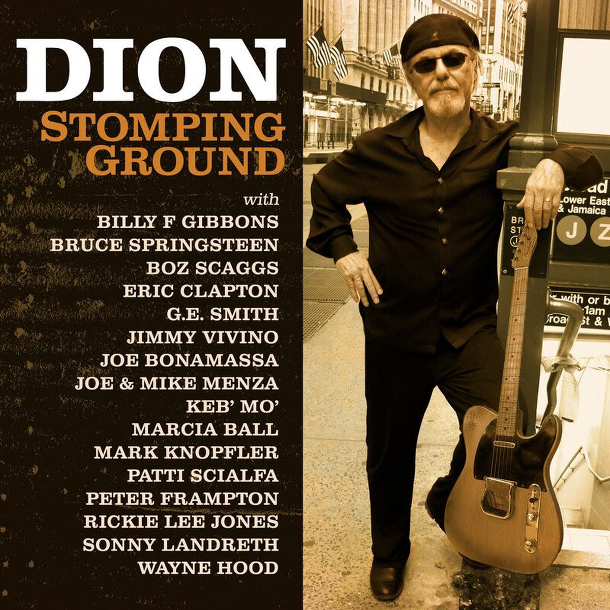 Dion – Stomping Ground vinyl record cover