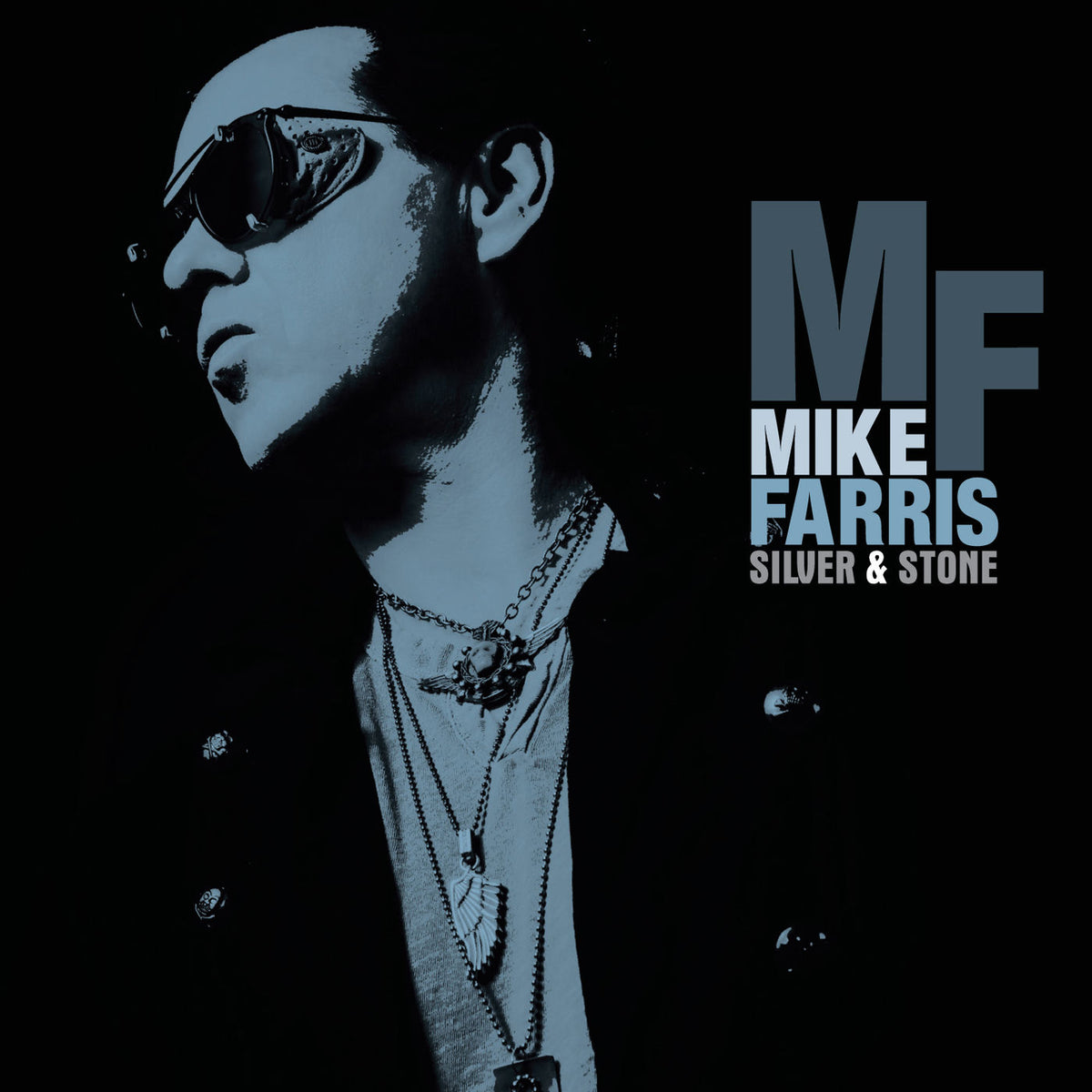 Mike Farris – Silver & Stone vinyl record cover