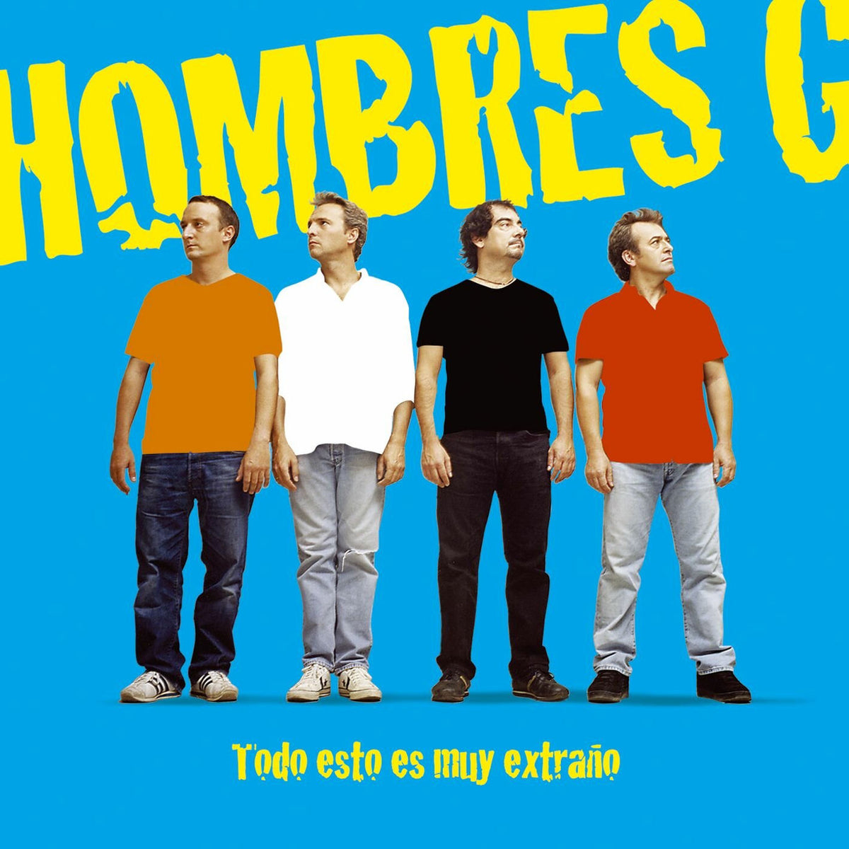 Hombres G – Todo Esto Es Muy Extrano vinyl record cover
