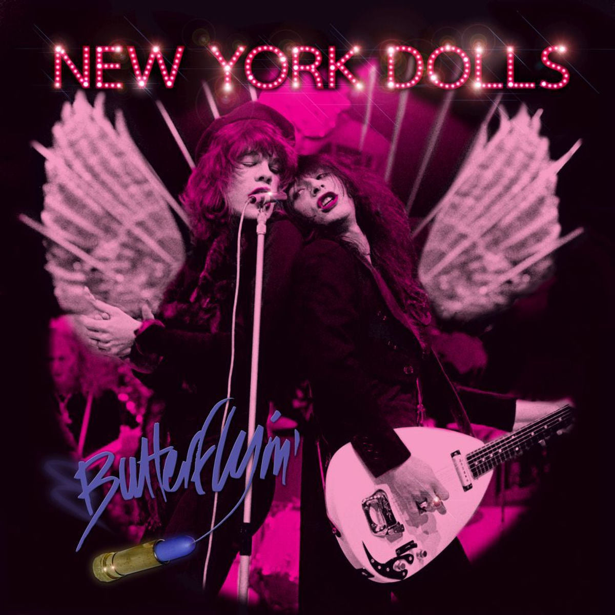 New York Dolls – Butterflyin' vinyl record cover