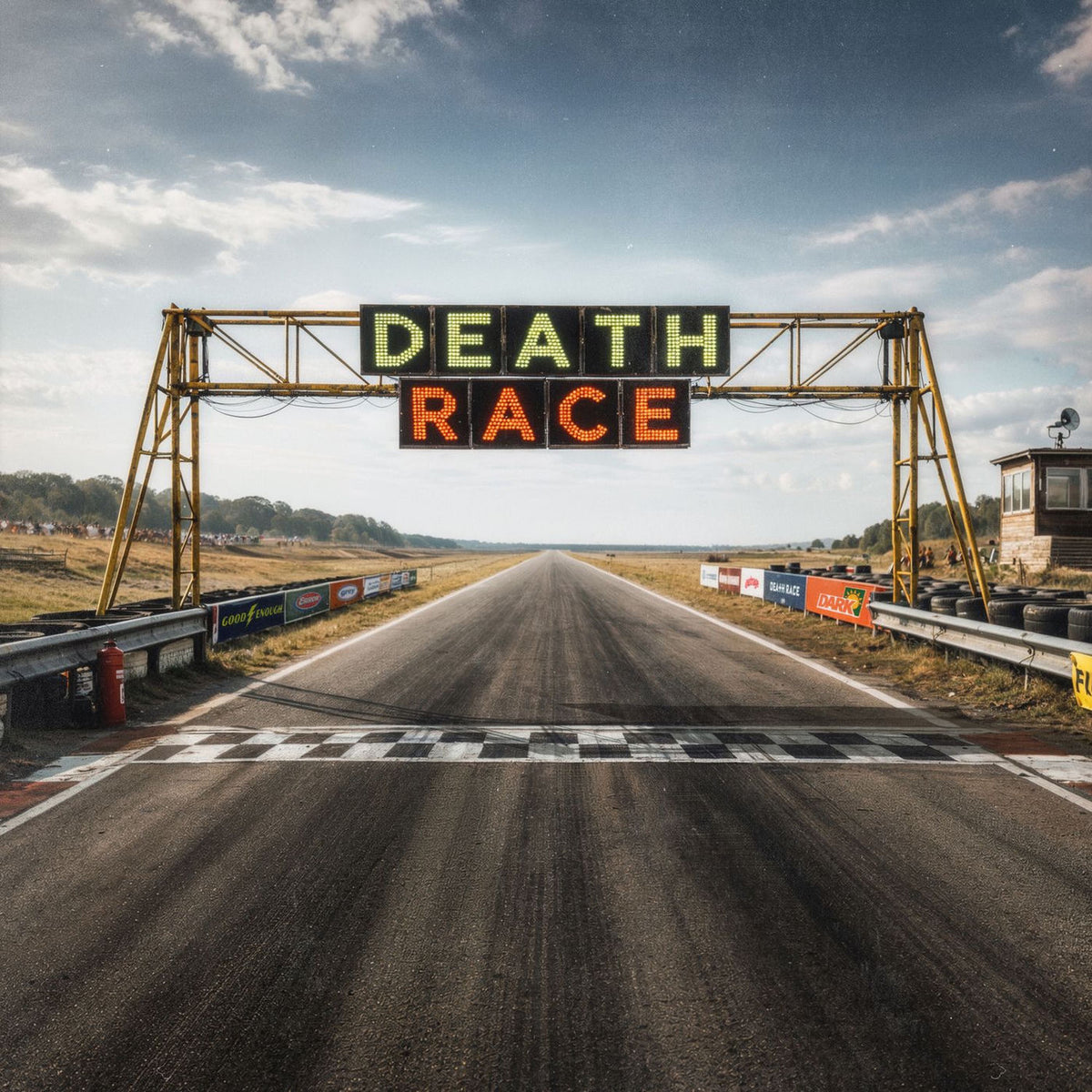 Rising Insane – Deathrace vinyl record cover