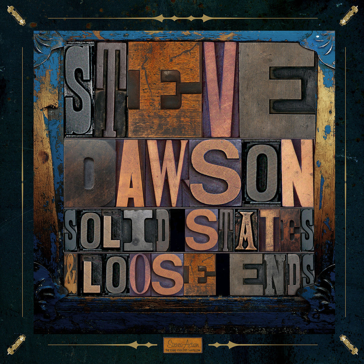Steve Dawson – Solid States And Loose (LP vinyl record cover