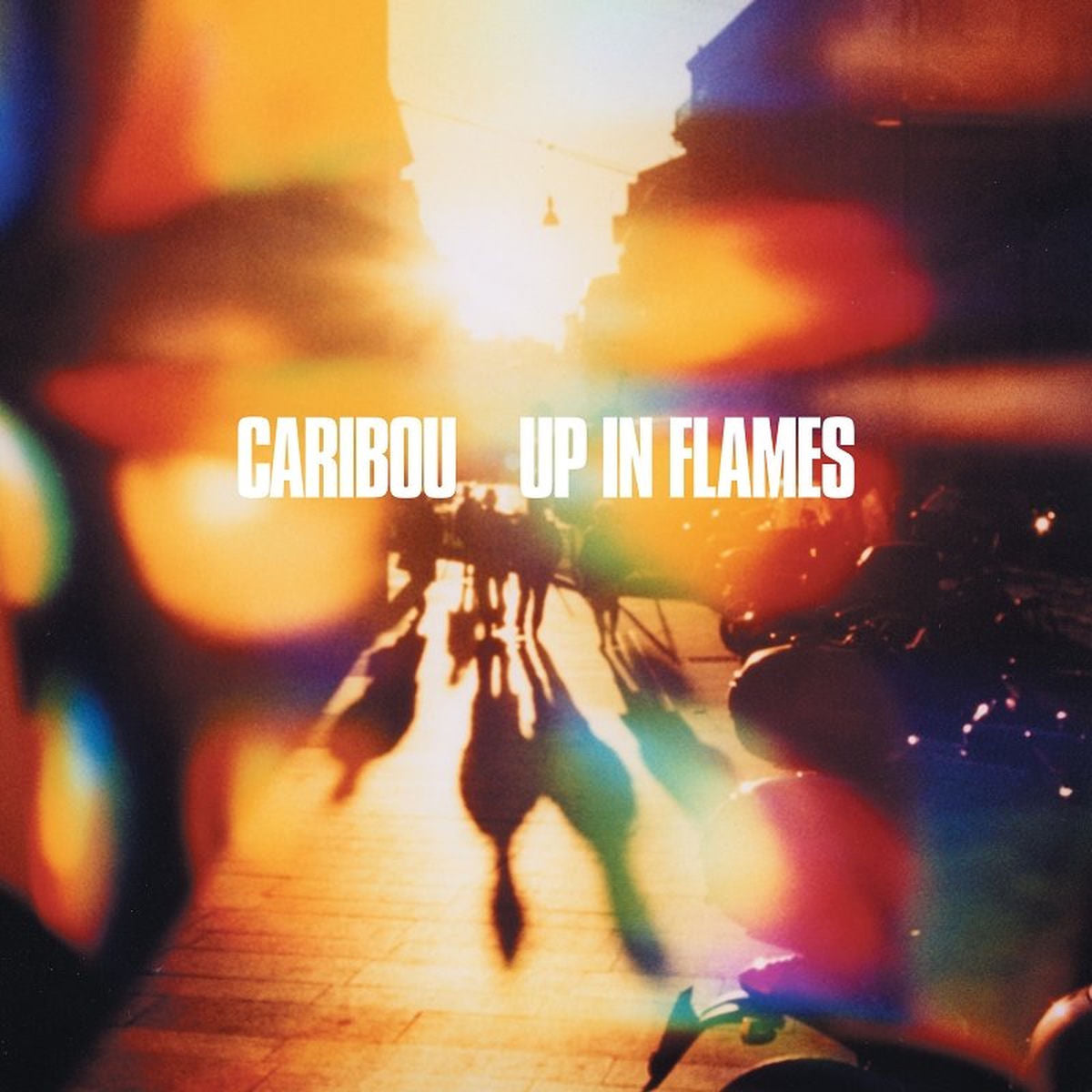 Caribou – Up in Flames vinyl record cover