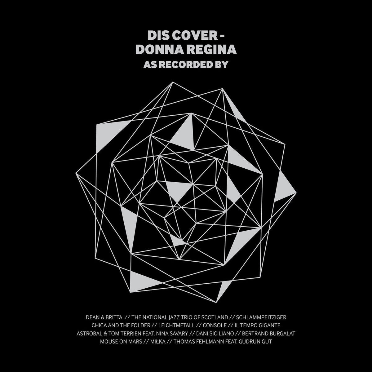 Various Artists – Dis Cover - Donna Regina As Recorded By vinyl record cover