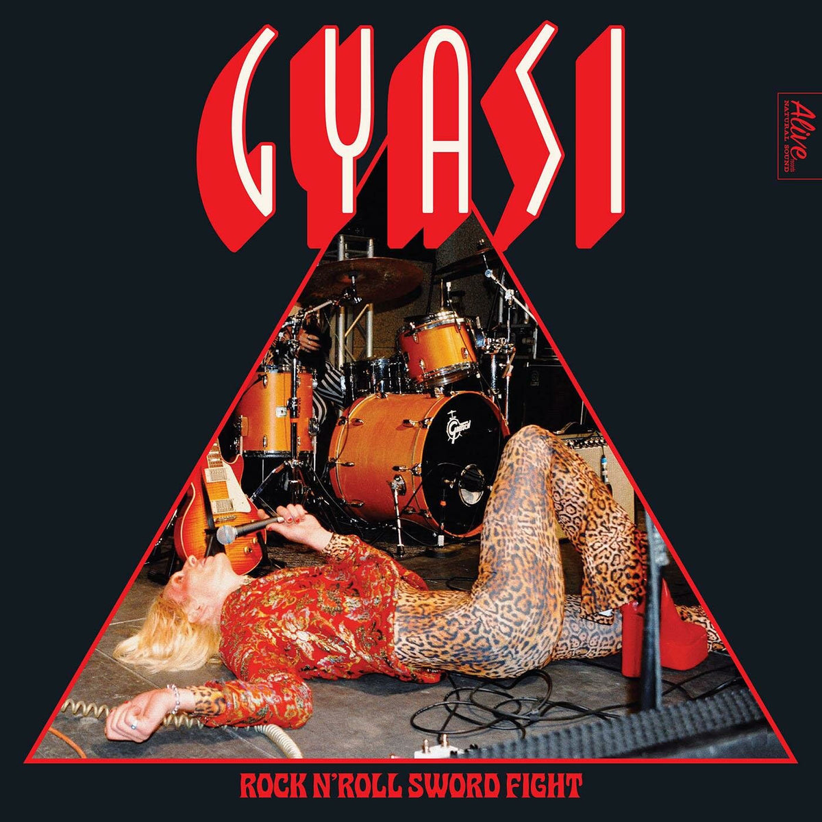 Gyasi – Rock N'Roll Swordfight (INSERT) vinyl record cover