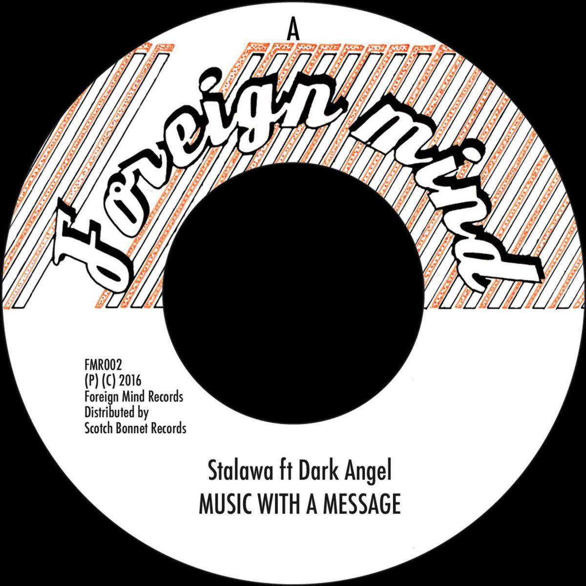 Stalawa – Music with a Message vinyl cover