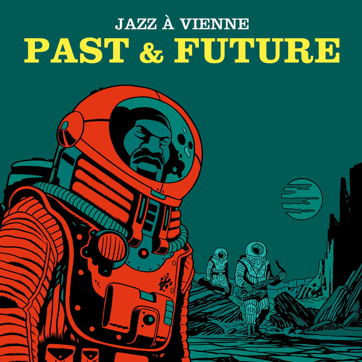 Various Artists – Jazz a Vienne - Past & Future vinyl record cover