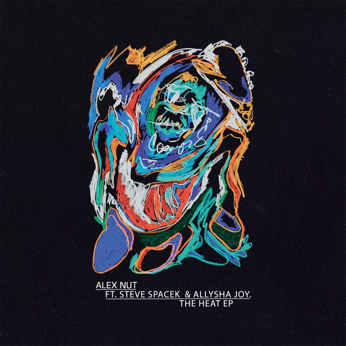 Alex Nut – The Heat EP vinyl cover