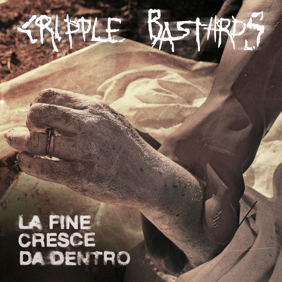 Cripple Bastards – La Fine Cresce Da Dentro vinyl record cover