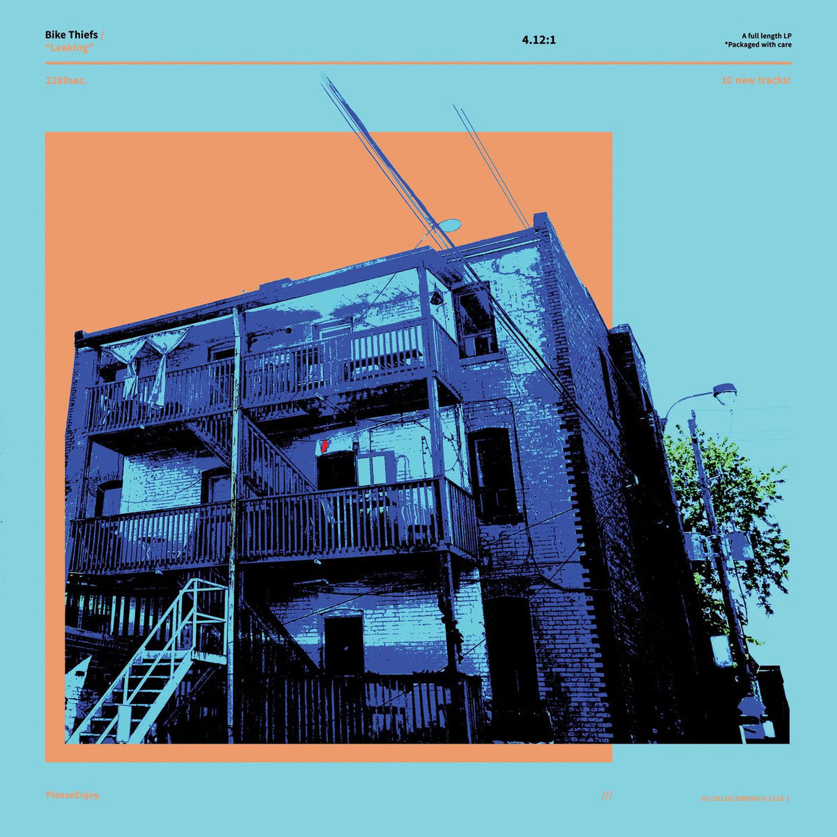 Bike Thiefs – LEAKING vinyl record cover