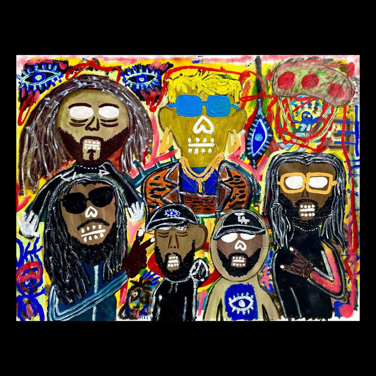 Blu Eye Extinction – Blu Eye Extinction vinyl record cover