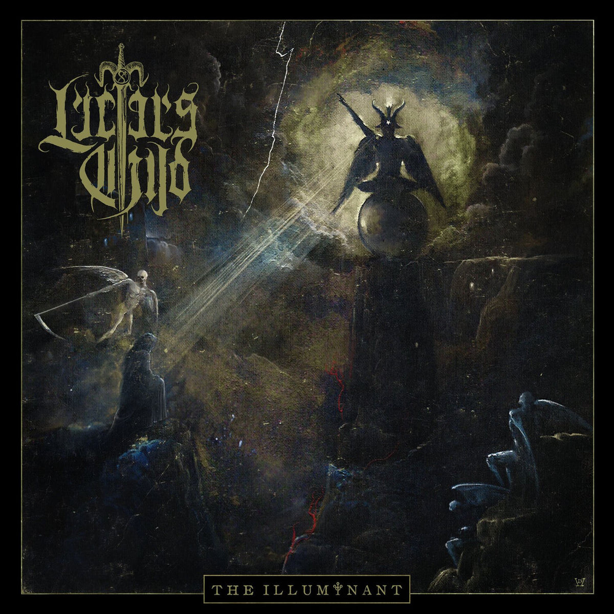 Lucifer'S Child – The Illuminant (GOLD VINYL) vinyl record cover