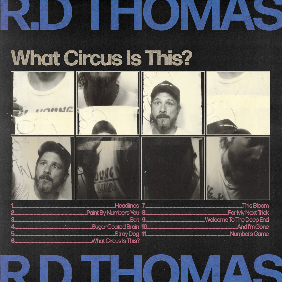 R.D. Thomas – What Circus Is This? vinyl record cover