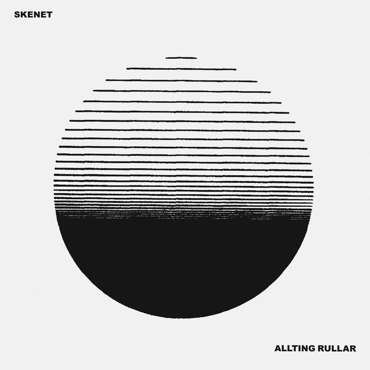 Skenet – Allting rullar vinyl cover