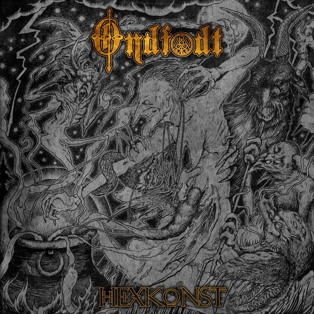 Ondfodt – Hexkonst vinyl record cover
