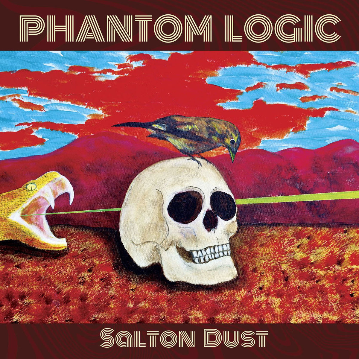 Phantom Logic – Salton Dust vinyl record cover