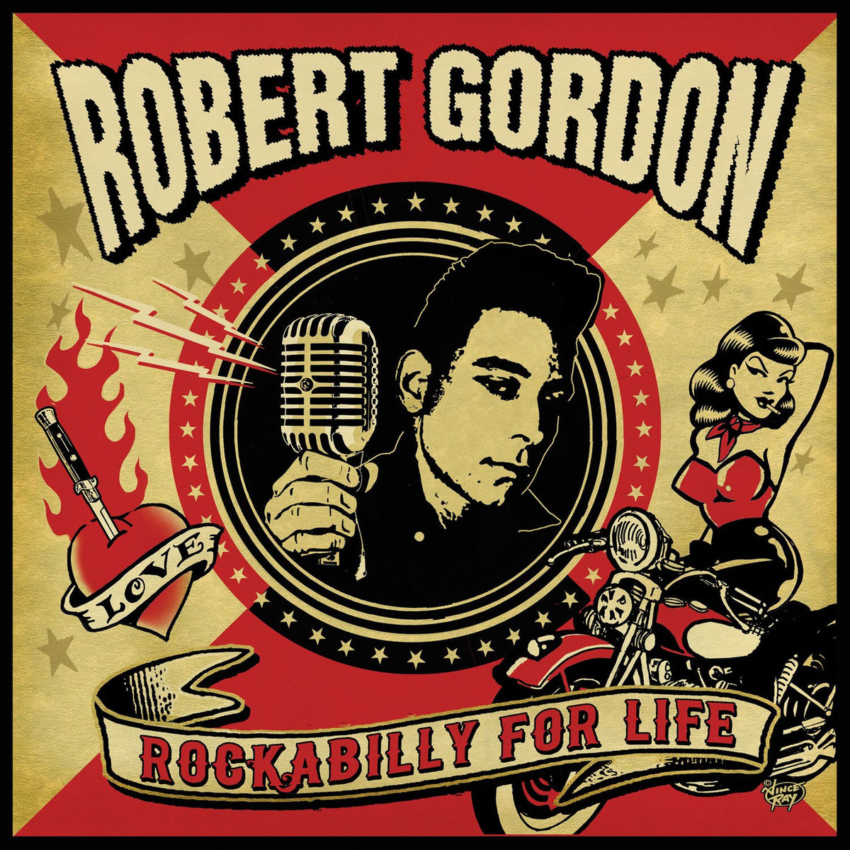 Robert Gordon – Rockabilly for Life vinyl cover