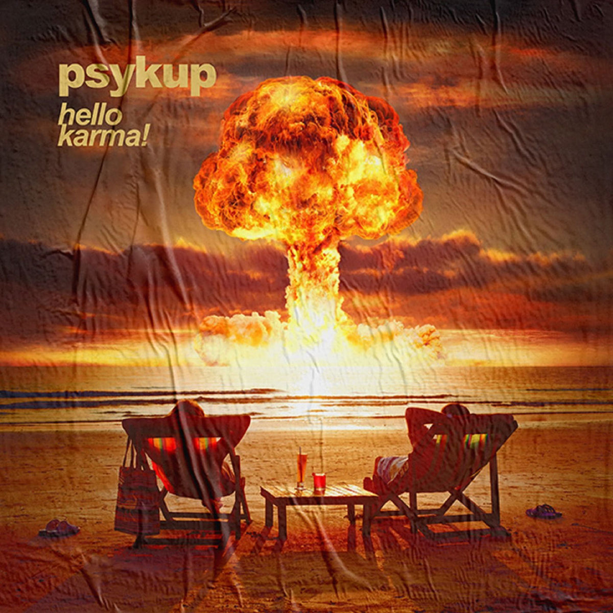 Psykup – Hello Karma vinyl record cover