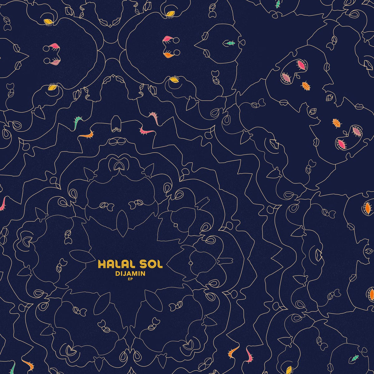Halal Sol – Dijamin EP vinyl record cover