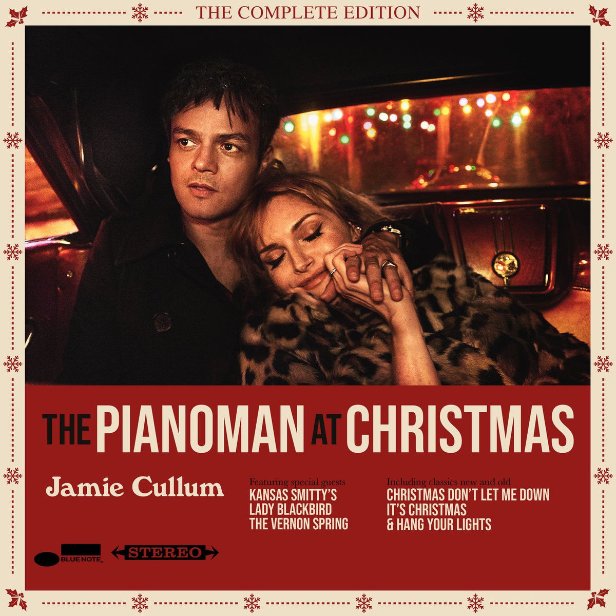 Jamie Cullum – The Pianoman at Christmas vinyl record cover