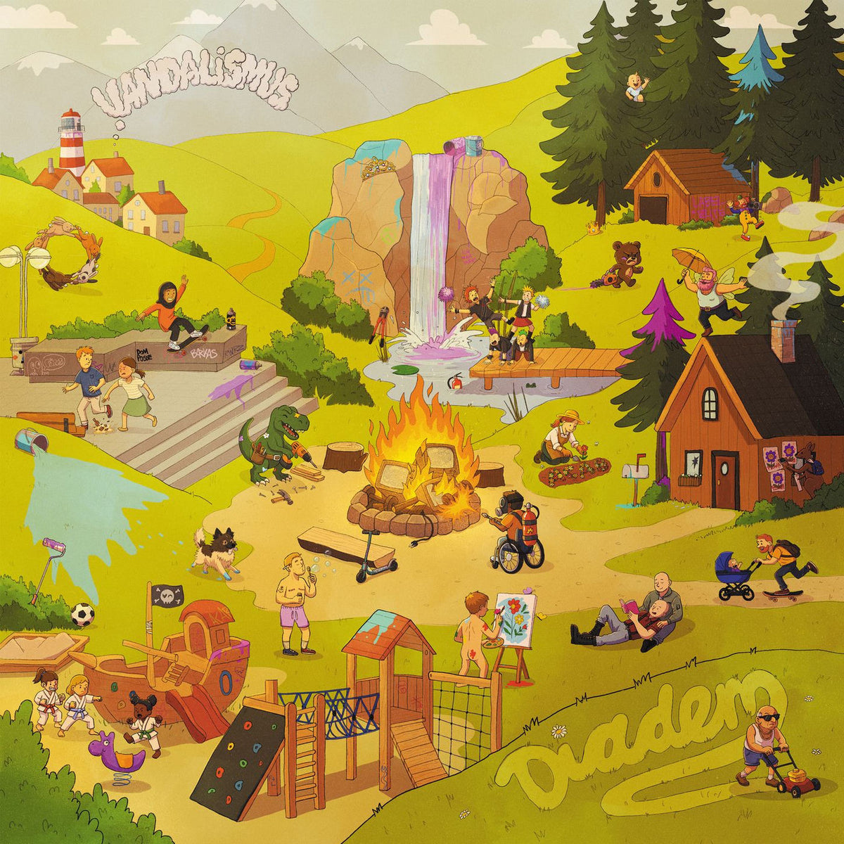 Vandalismus – Diadem vinyl record cover