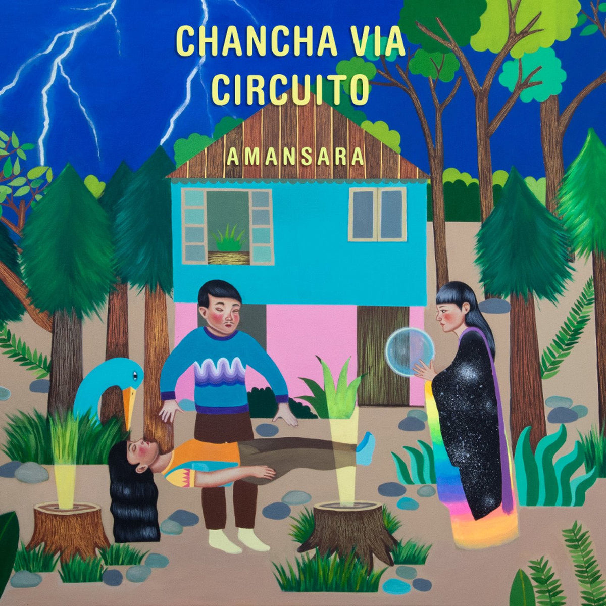 Chancha Via Circuito – Amansara vinyl record cover