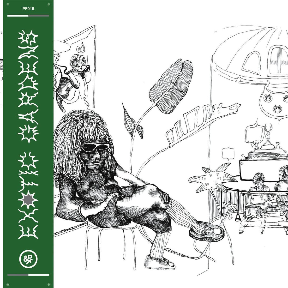Exotic Gardens – Morning Dubs (+Obi Strip) vinyl record cover