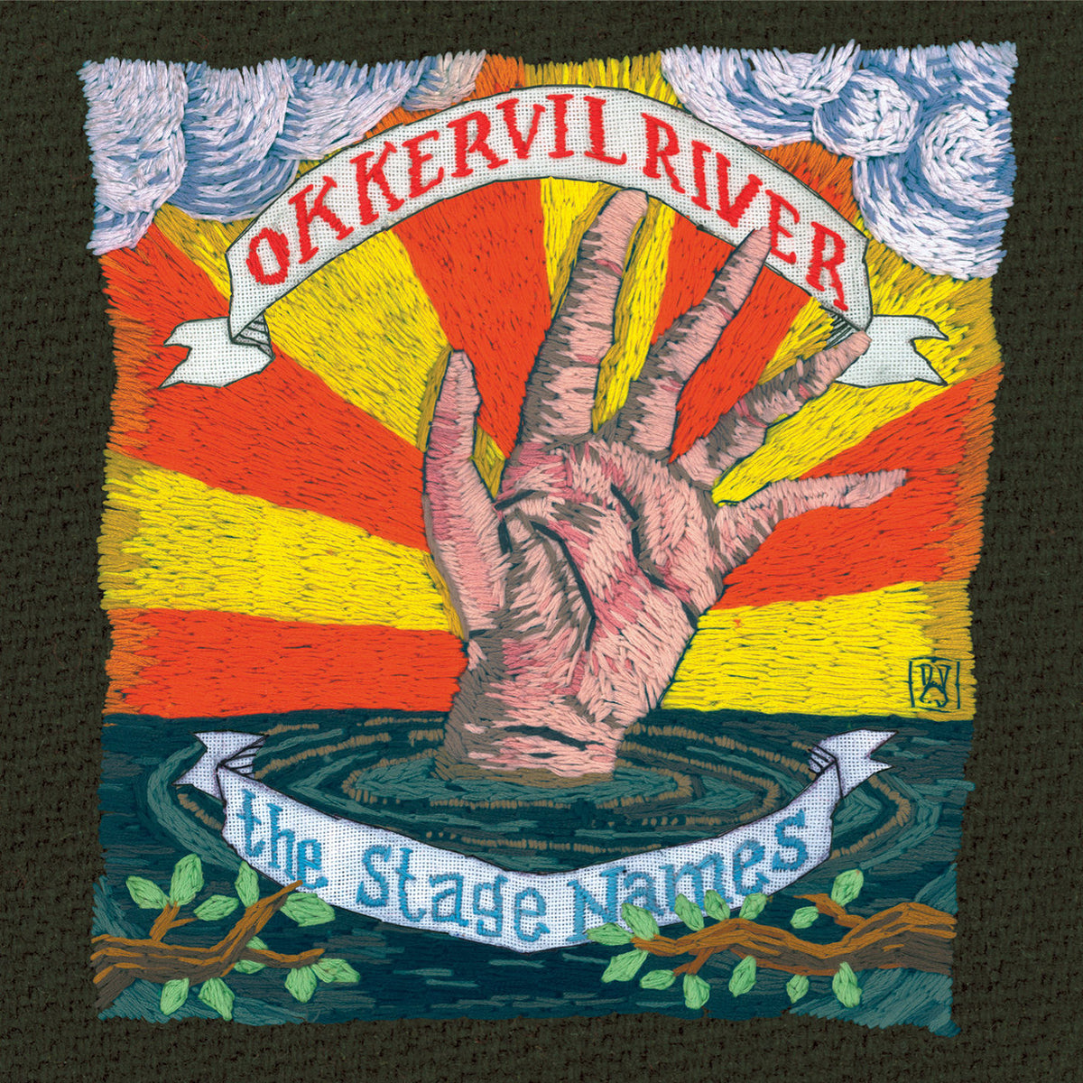 Okkervil River – Stage Names vinyl record cover