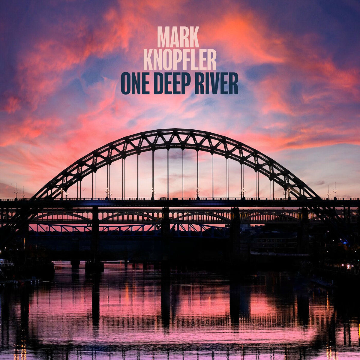 Mark Knopfler – One Deep River (Baby Blue Vinyl) (Indies) vinyl record cover
