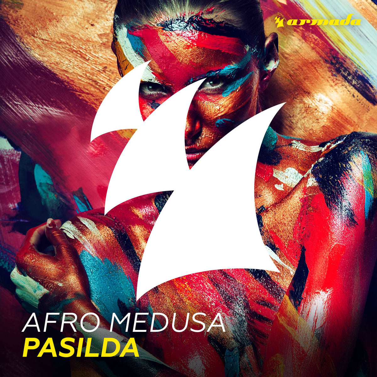 Afro Medusa – Pasilda vinyl record cover
