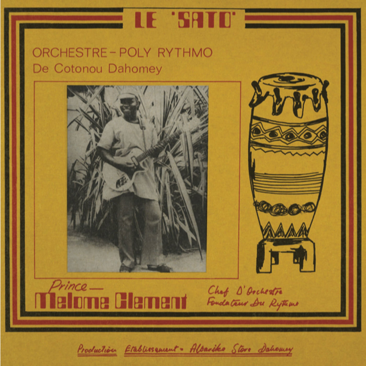 T.p. Orchestre Poly-rythmo – Le Sato 2 vinyl cover