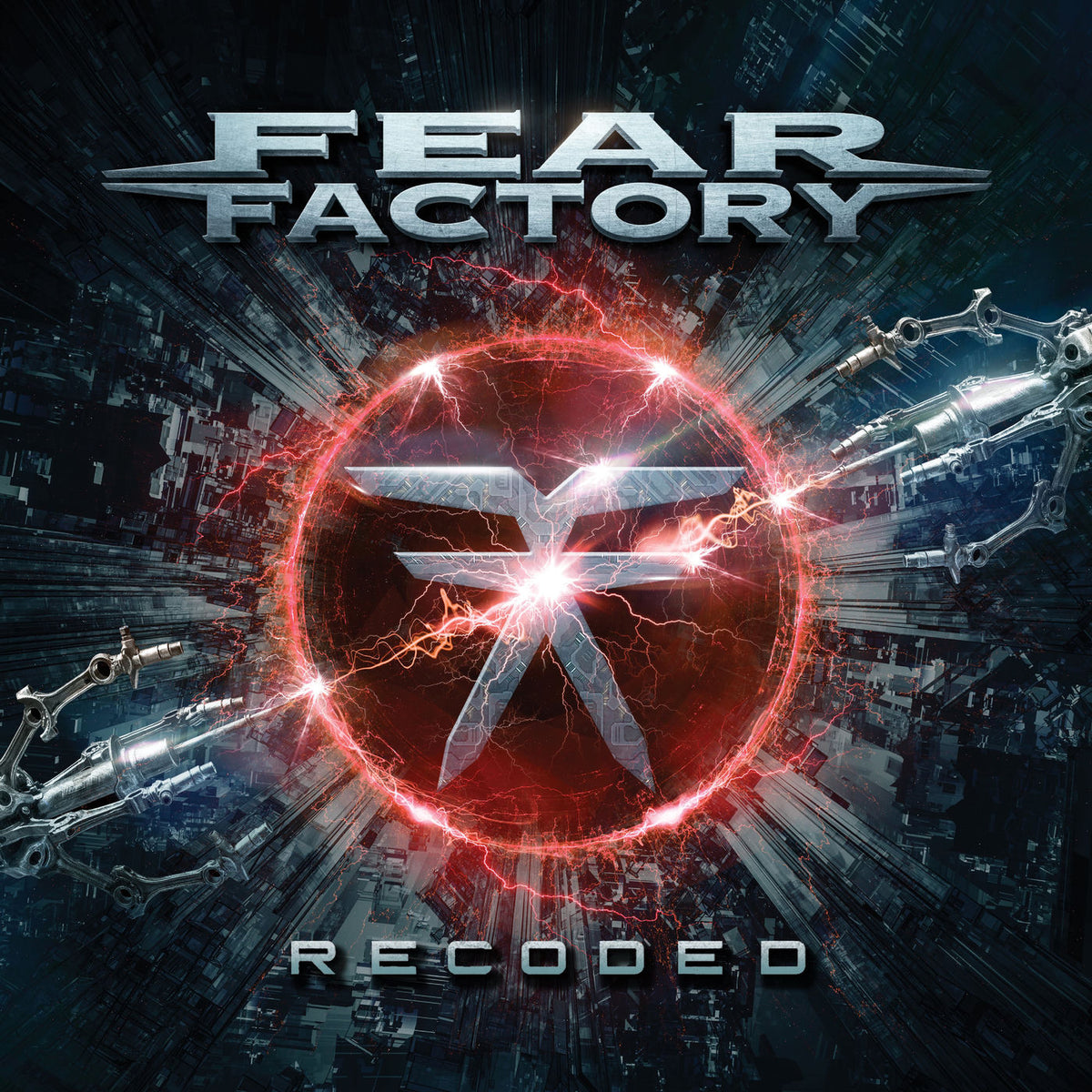 Fear Factory – Recoded vinyl cover