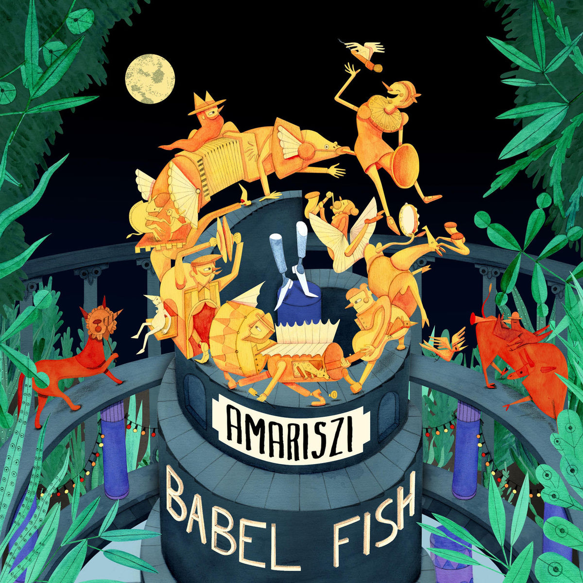 Amariszi – Babel Fish vinyl record cover