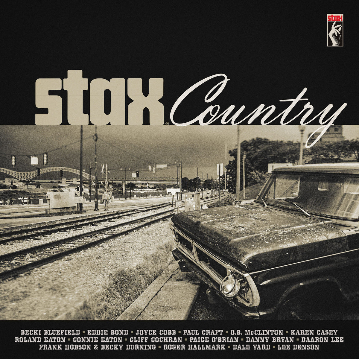 Various Artists – Stax Country vinyl record cover