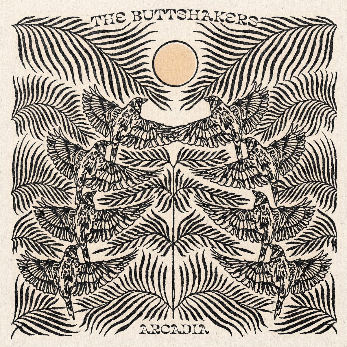 The Buttshakers – Arcadia vinyl record cover