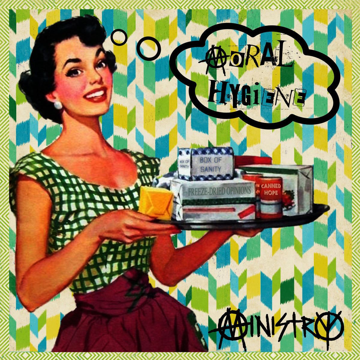 Ministry – Moral Hygiene vinyl record cover