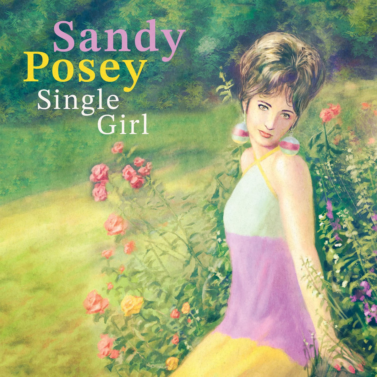 Sandy Posey – Single Girl vinyl cover