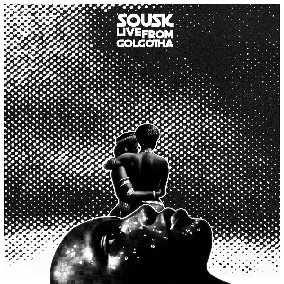 Sousk – Live from Golgotha EP vinyl cover