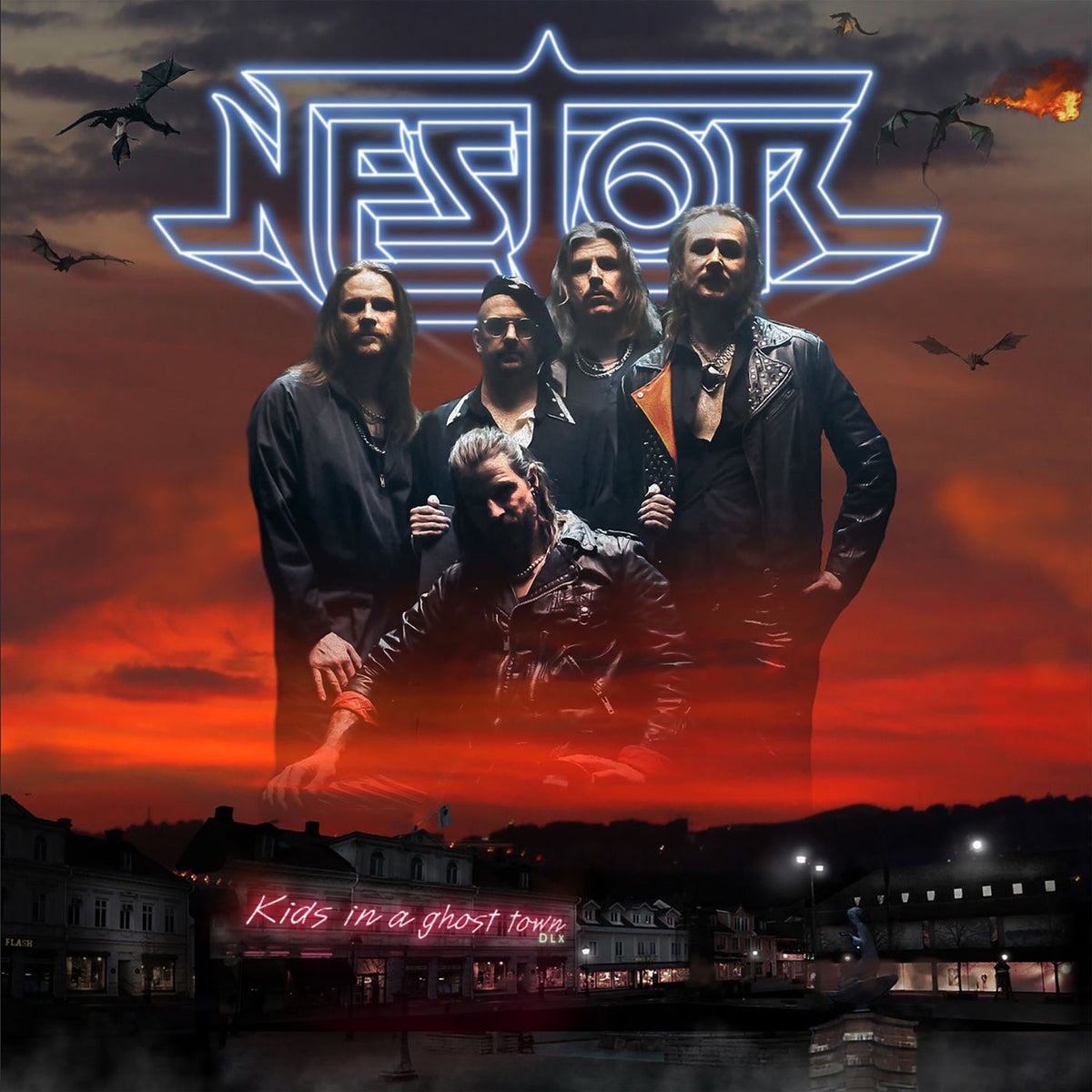Nestor – Kids In A Ghost Town vinyl record cover