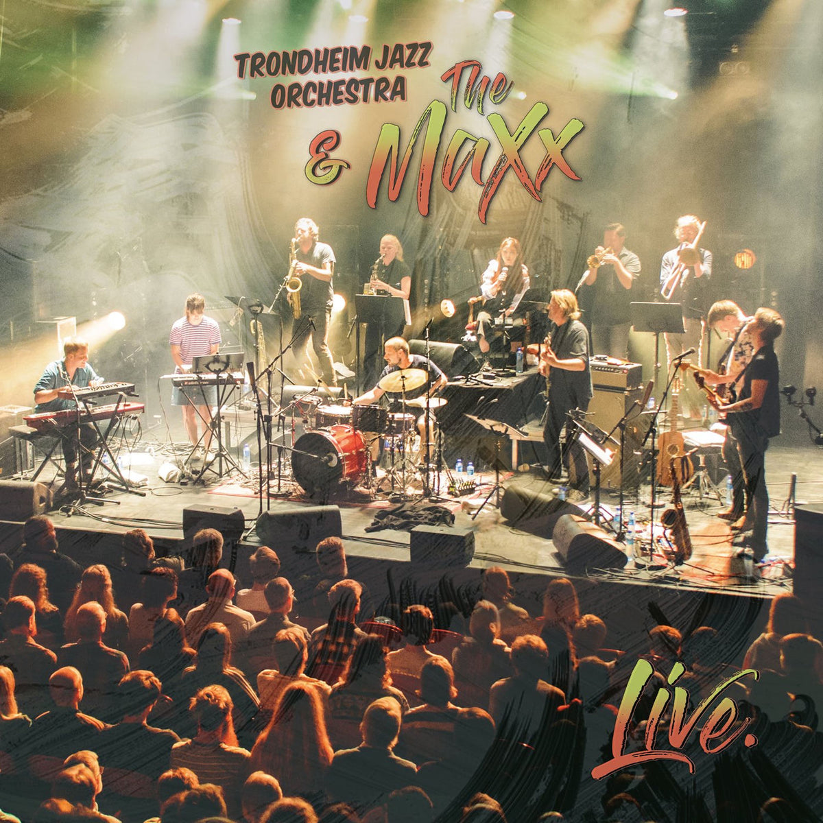 Trondheim Jazz Orchestra – Live vinyl cover