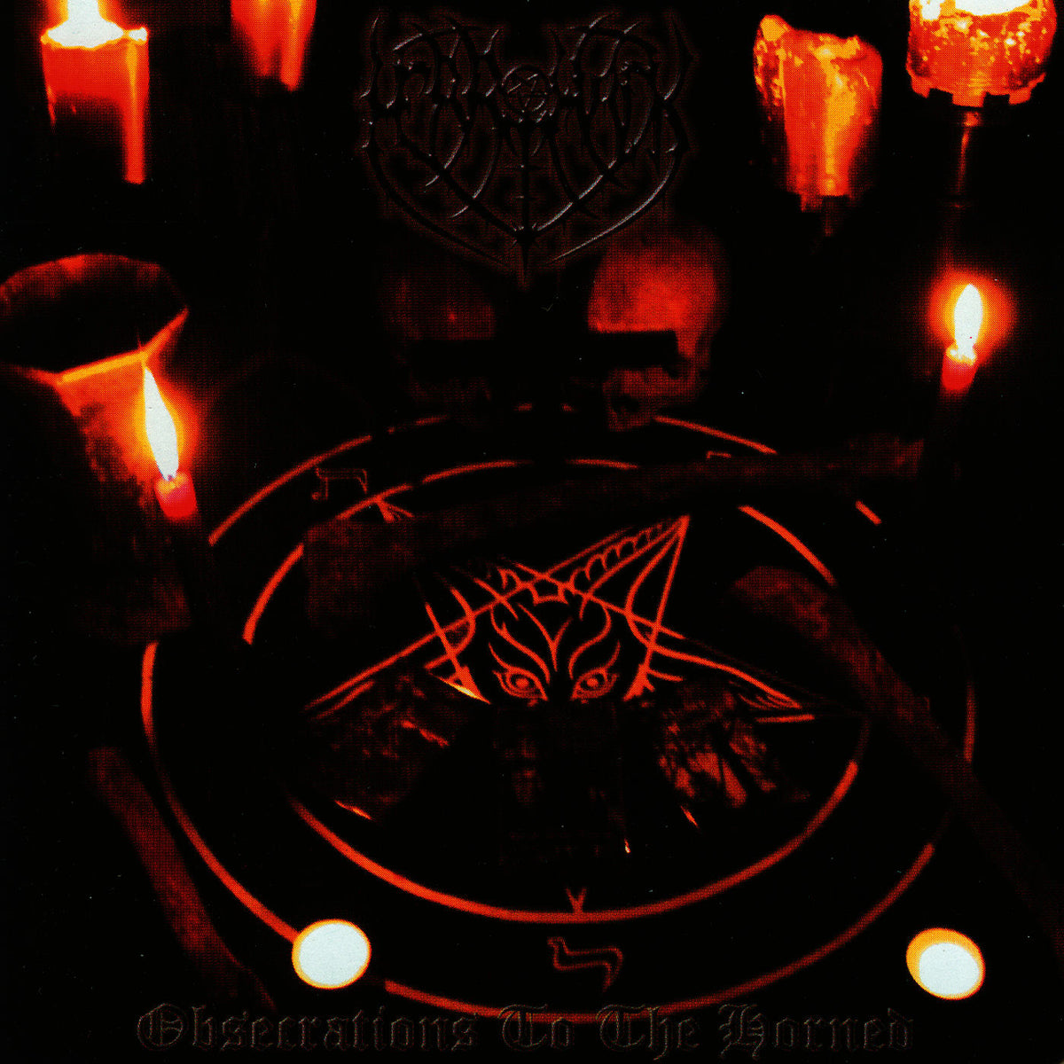 Merrimack – Obsecrations to the Horned vinyl record cover