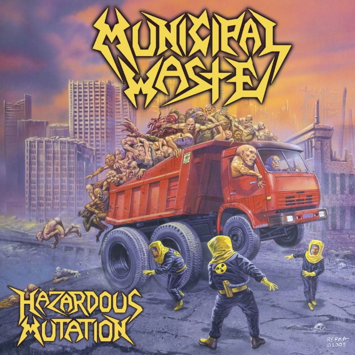Municipal Waste – Hazardous Mutation vinyl record cover