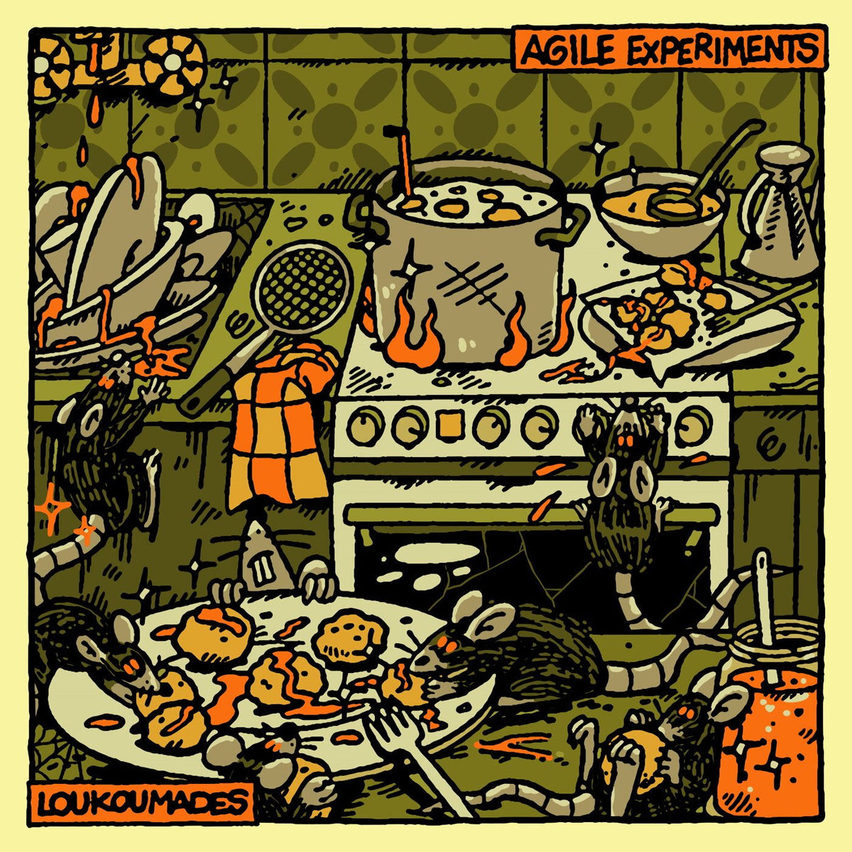 Agile Experiments – Loukoumades vinyl cover