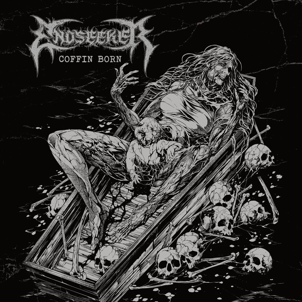 Endseeker – Coffin Born vinyl record cover