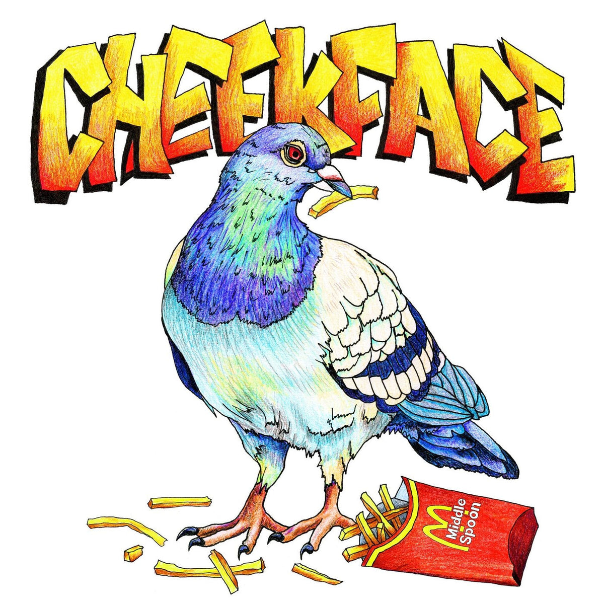 Cheekface – Middle Spoon vinyl record cover