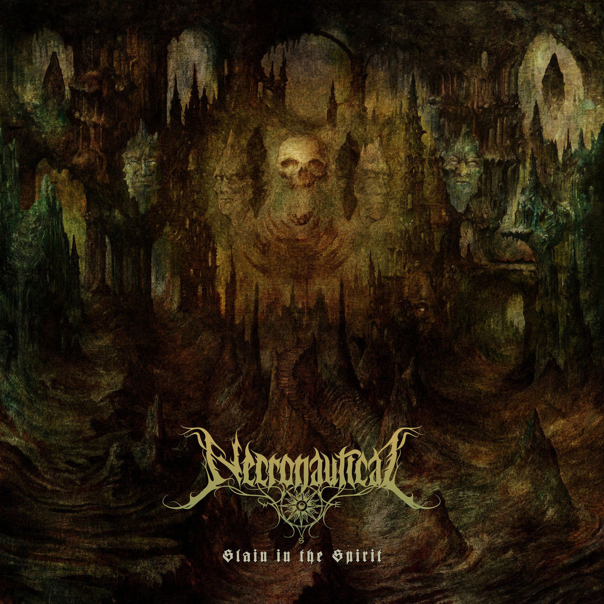 Necronautical – Slain In The Spirit vinyl cover