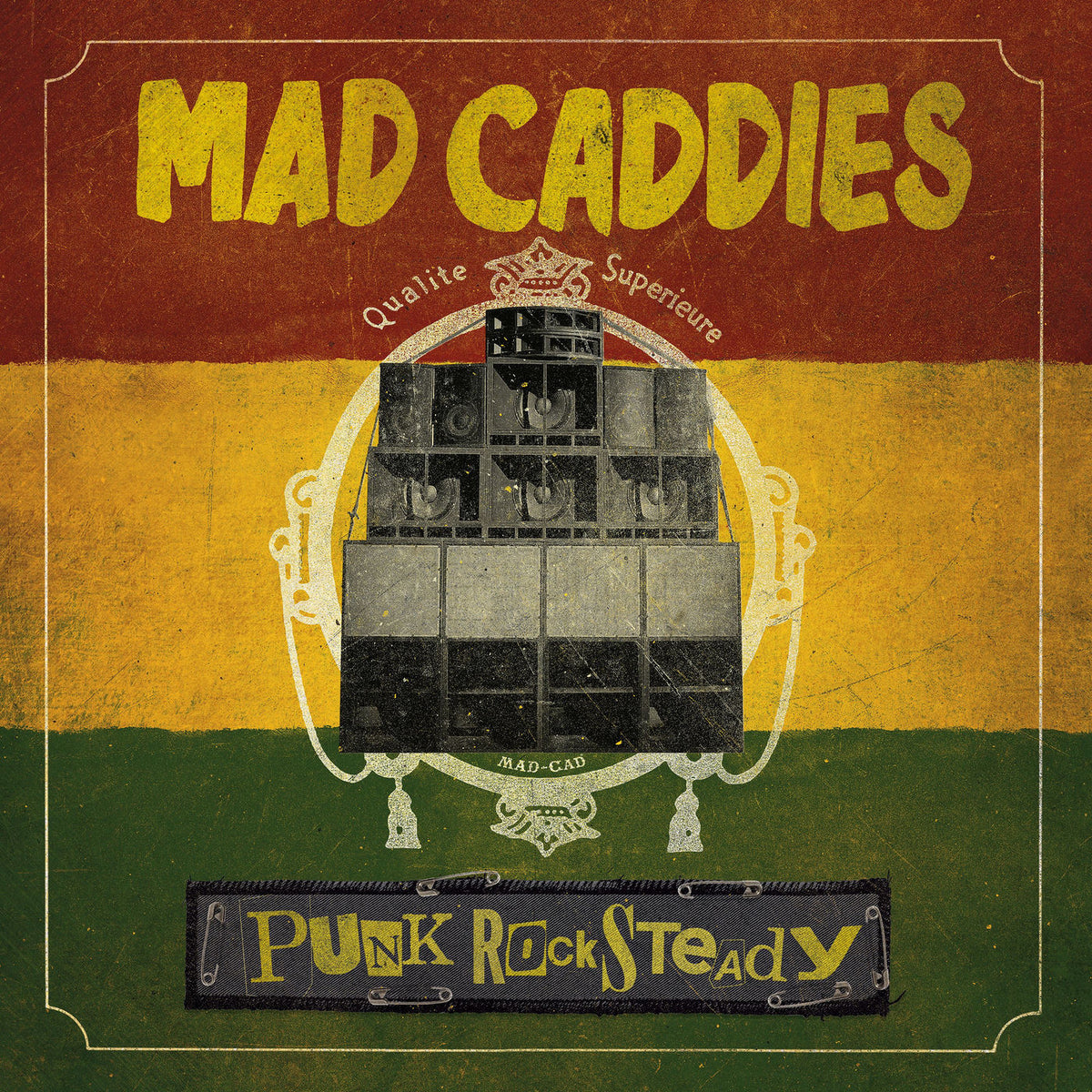 Mad Caddies – Punk Rocksteady vinyl record cover