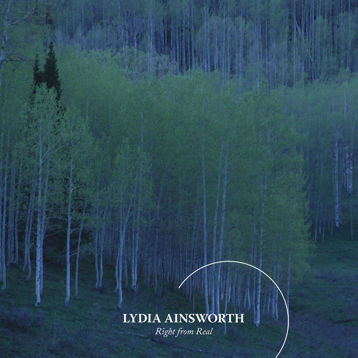 Lydia Ainsworth – Right from Real vinyl cover